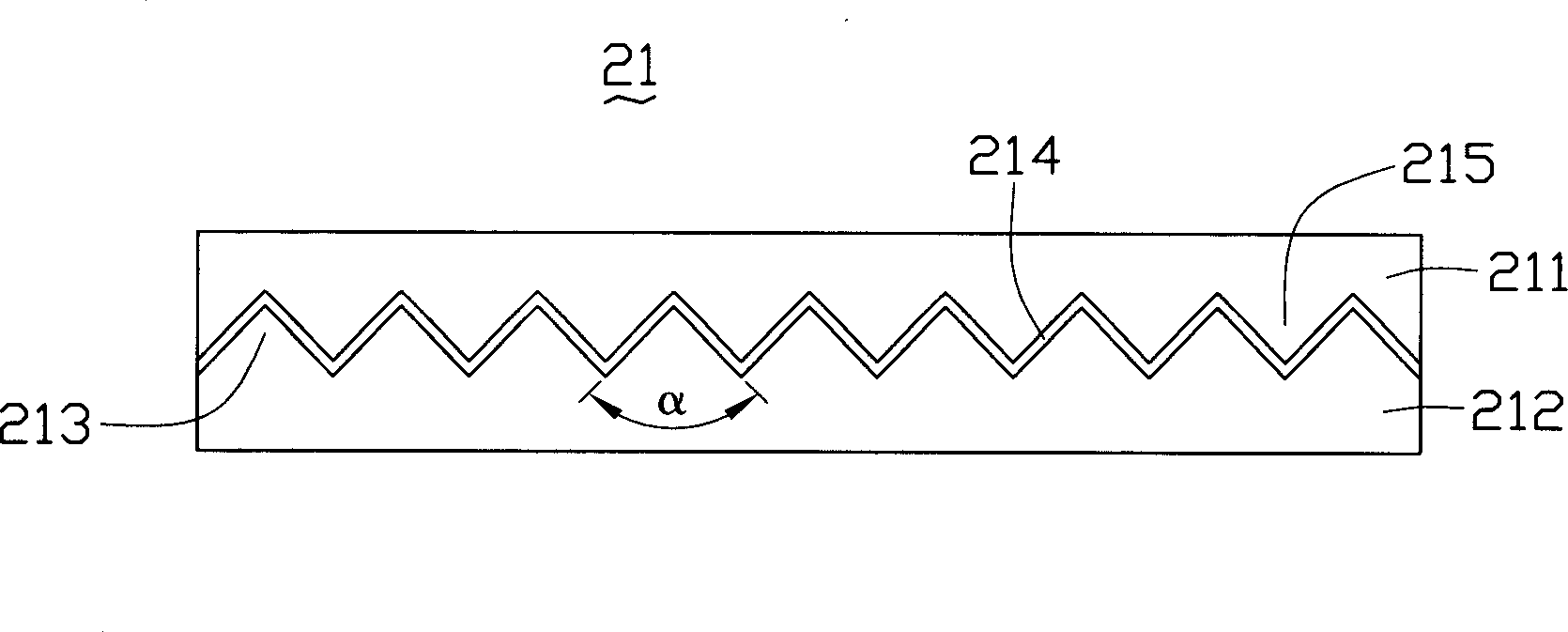 Polarized light converter, method for fabrication and backlight component