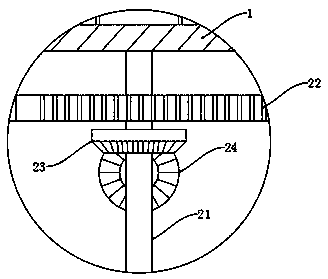 Wear-resistant rope supporting device special for power transmission