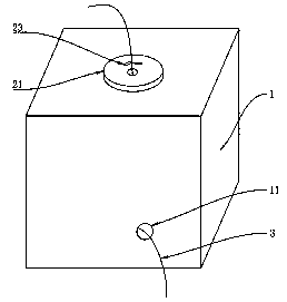 A direction adjusting device for laying cables