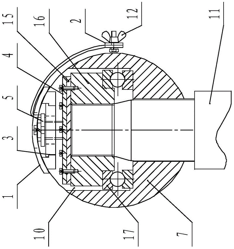 Crane hook 90° positioning anti-rotation device