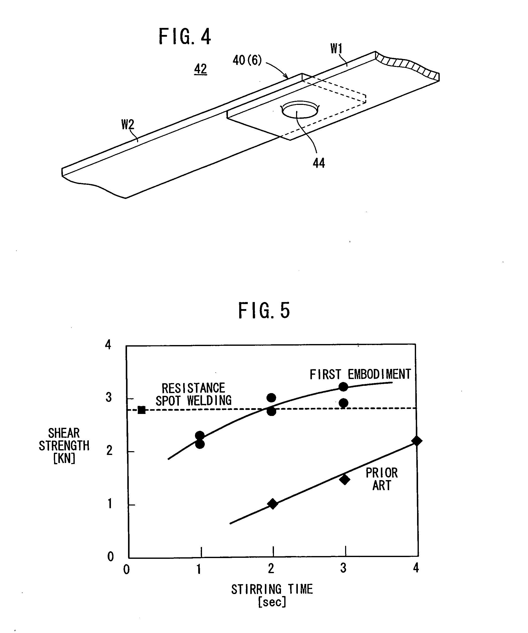 Method for friction stir welding, jig therefor, member with friction stir-welded portion, and tool for friction stir welding