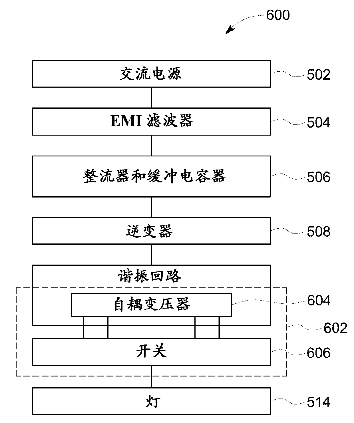 Multi-power level compact fluorescent lamp assembly