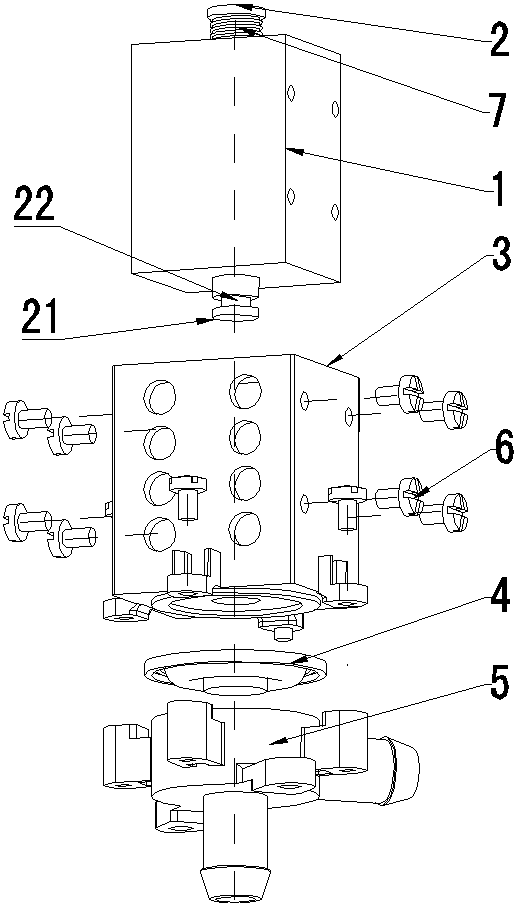 Pressure electromagnetic valve