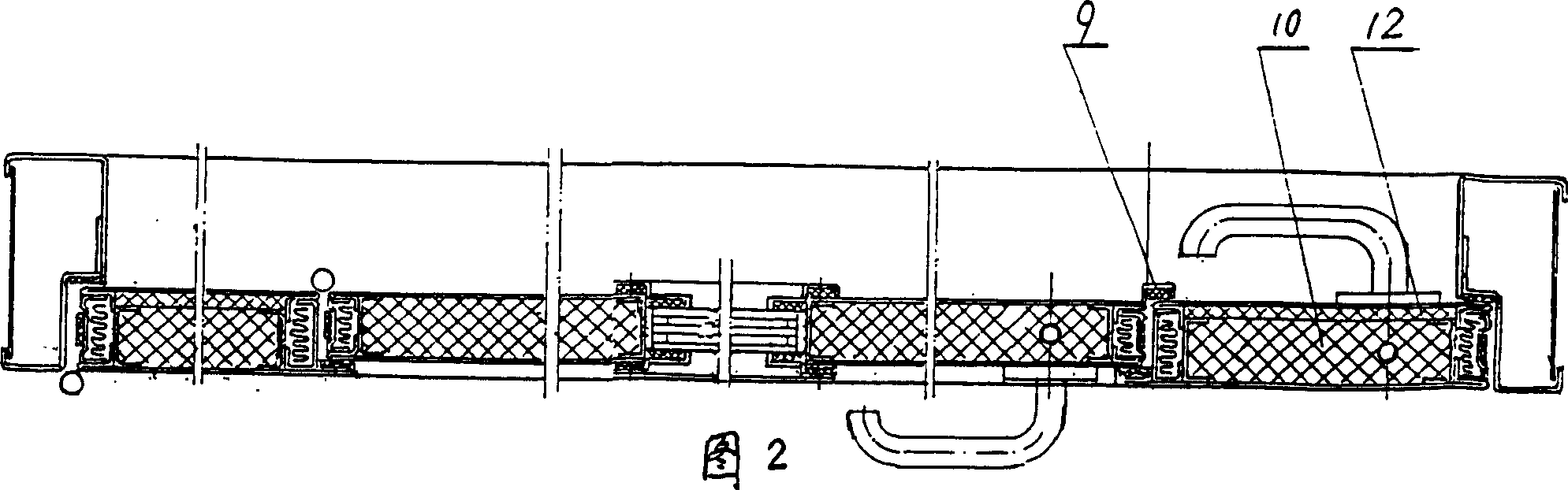 Two-way opening single casement escape door