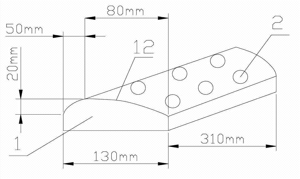 Rehabilitation care instrument special for lumbar disc herniation