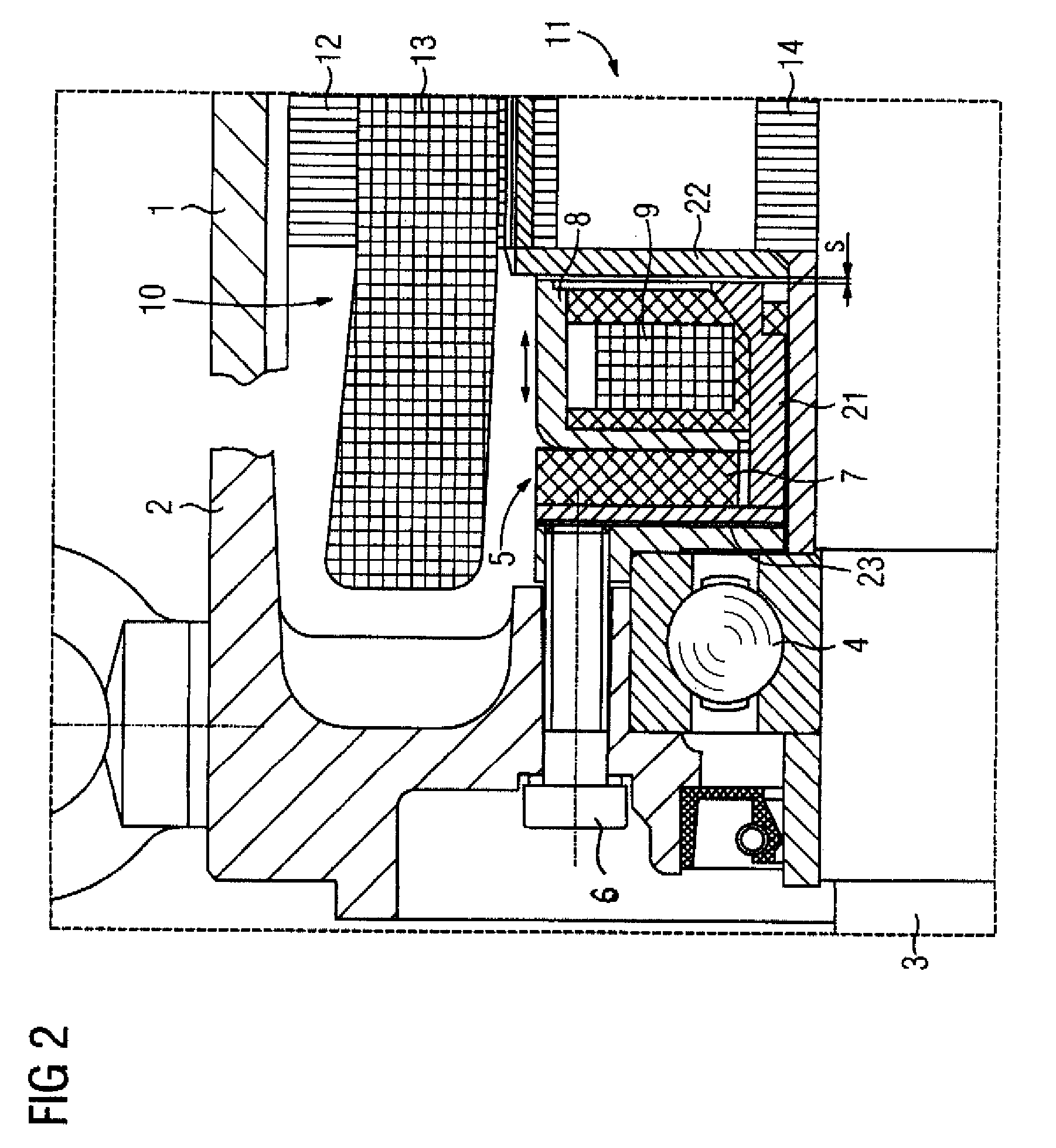 Electrical machine with magnetic brake directly on the rotor