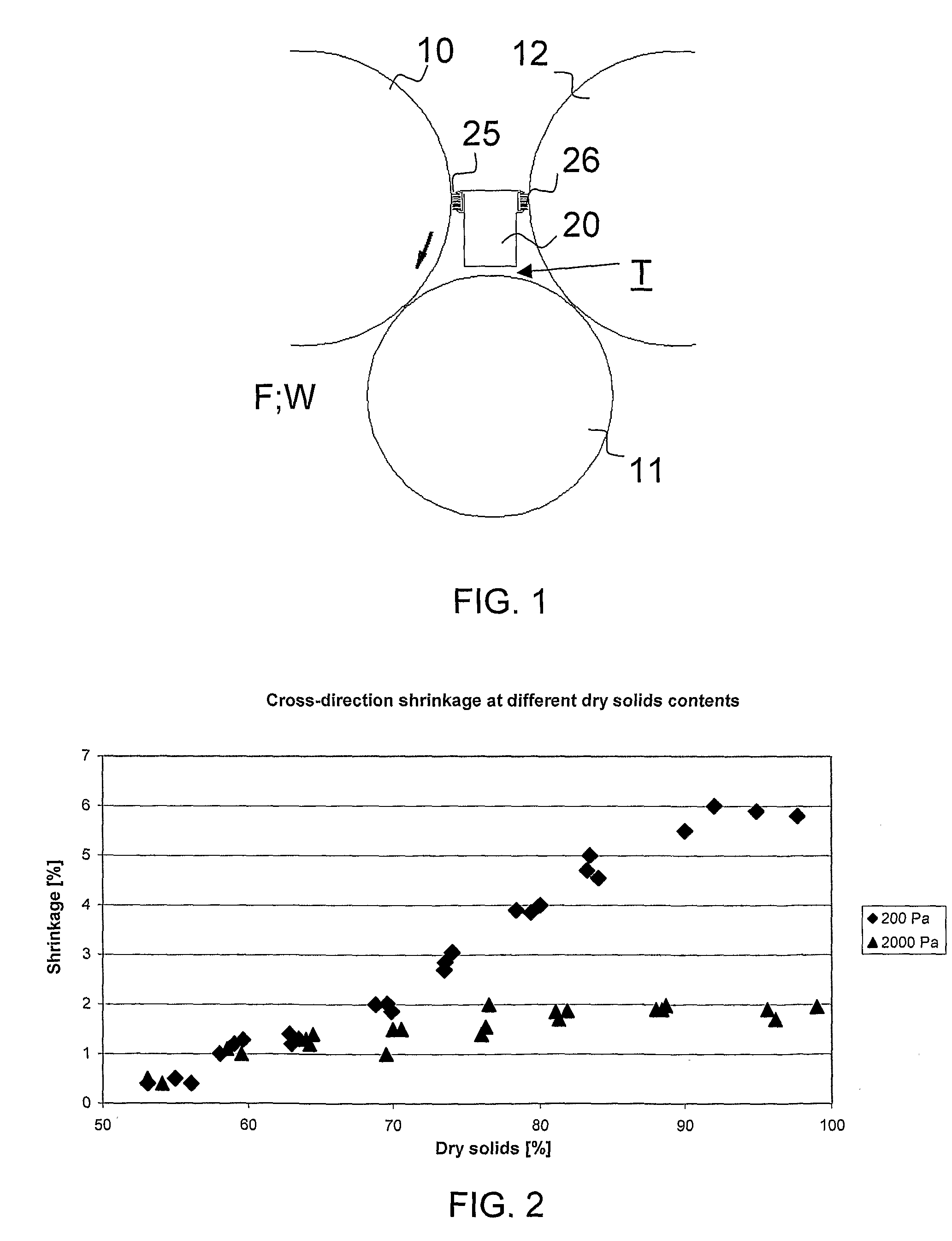 Method and device in a dryer section of a fibre-web machine, such as a paper or board machine