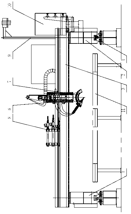 Flame fixed-groove cutter