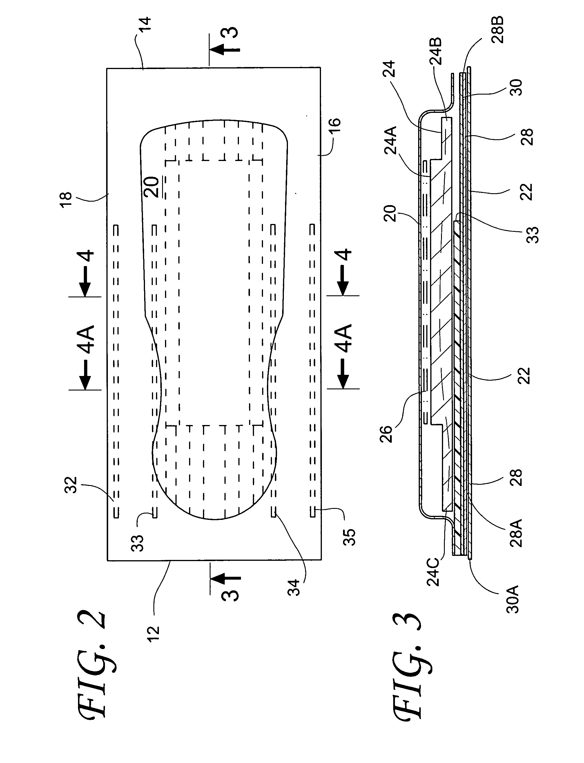 Sanitary elasticized male guard