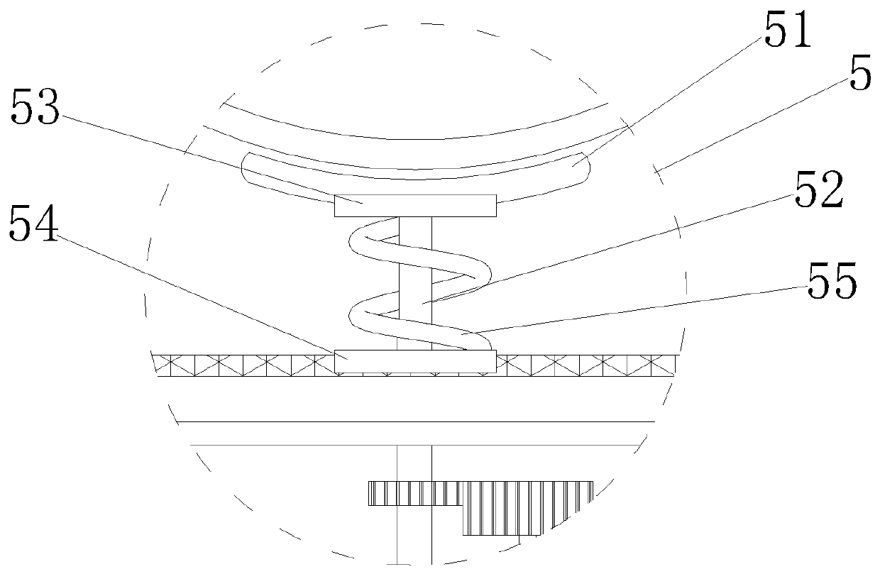 Rotary stirring rare earth alloy smelting device