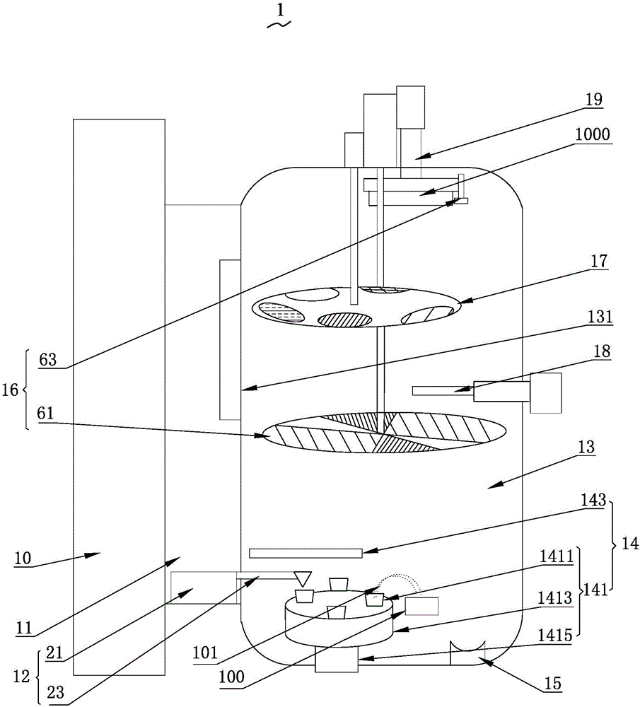 High-throughput composed material chip and preparation method and device thereof