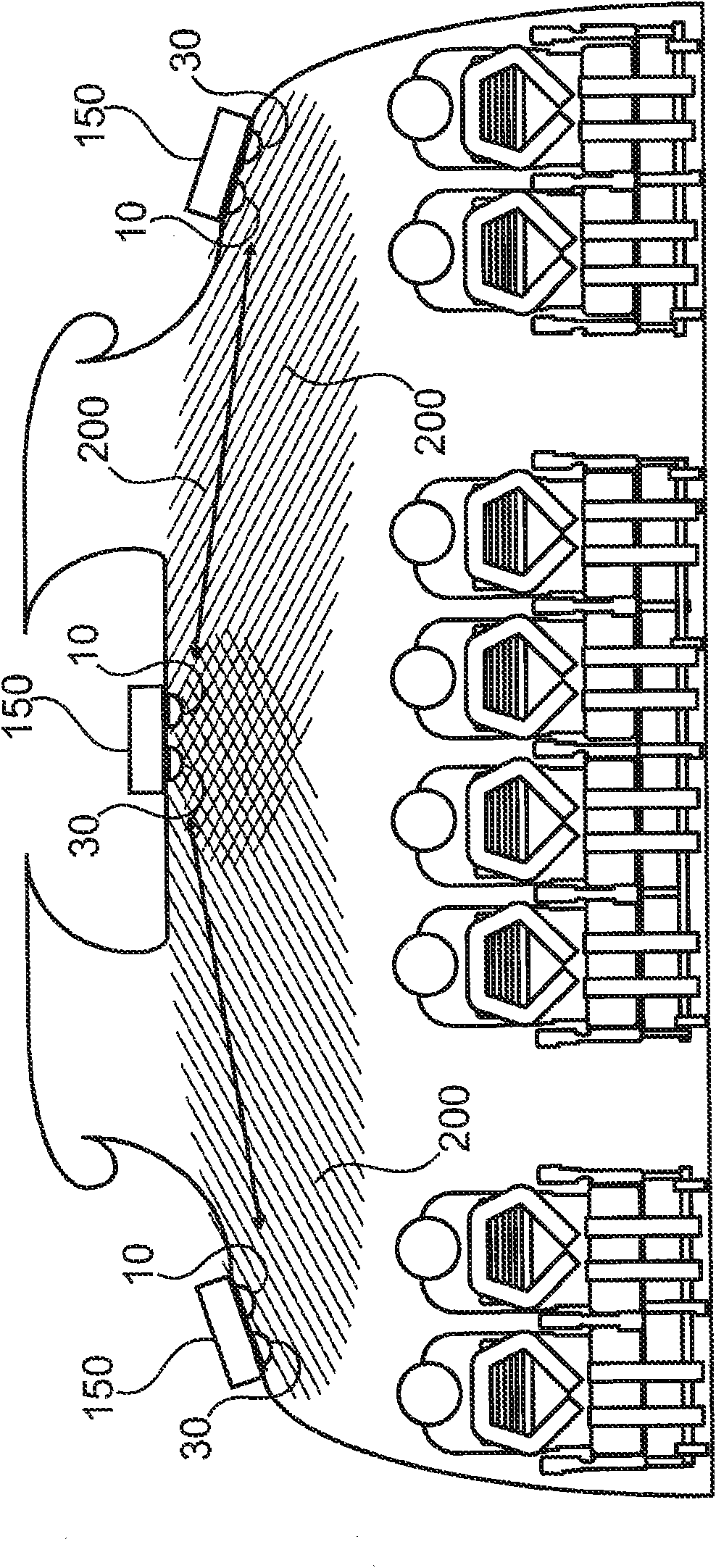 Optical free space data transmission