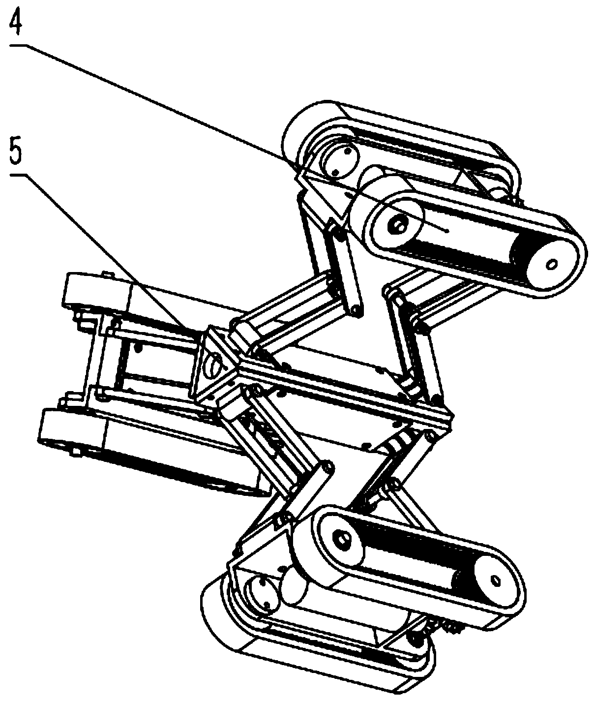 A pipeline robot for detection and cleaning of boiler headers in power plants