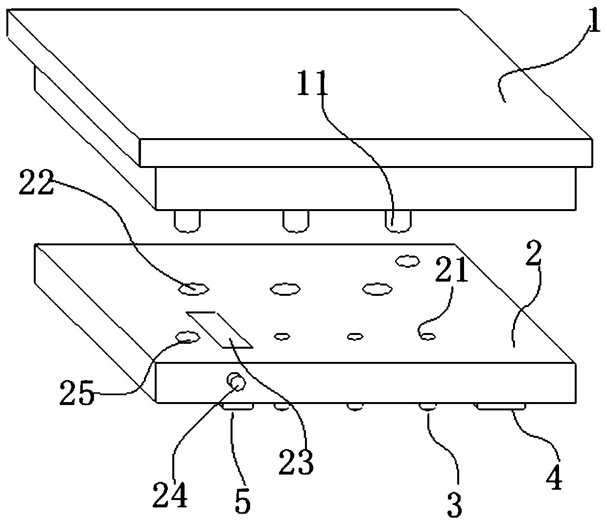 An assembly method of a detachable punching upper die set