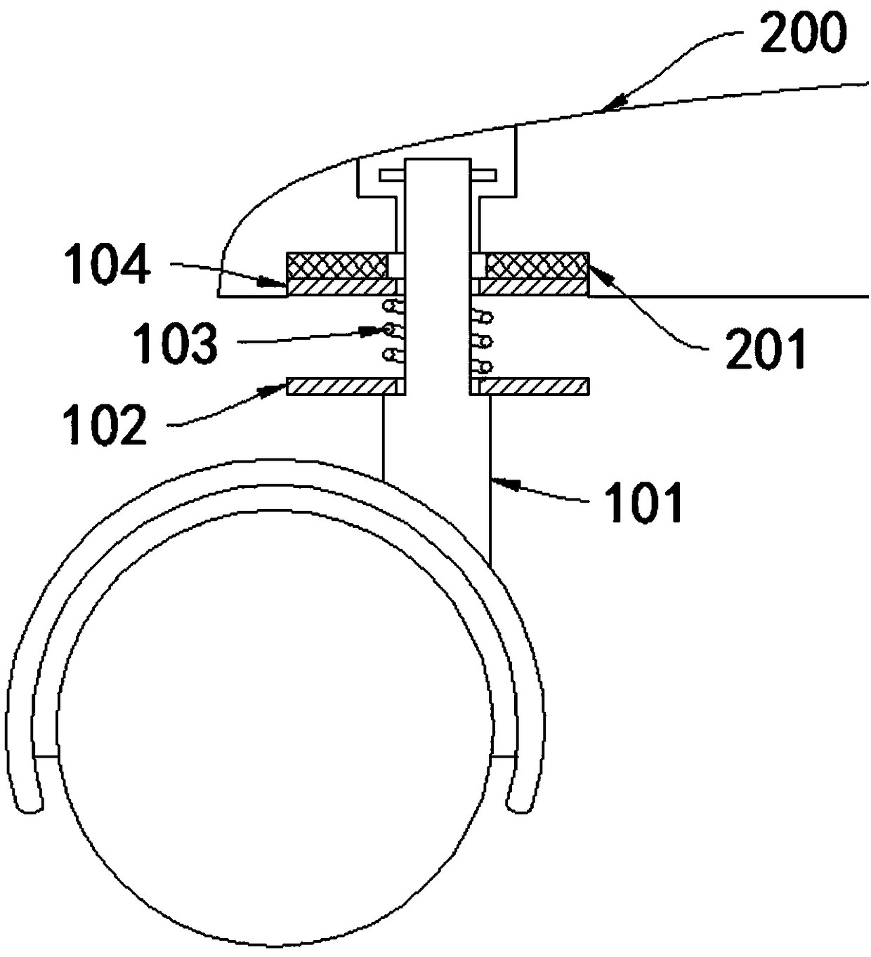 Swivel chair easy to lock