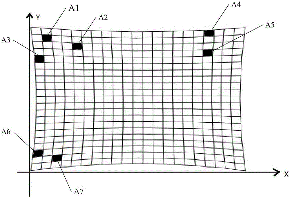 Distortion image correction based two-dimensional code decoding method and system