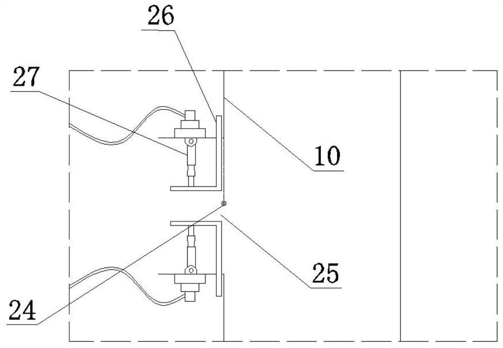 An automatic dust suppression system and method at the coal unloading point of the lifting shaft