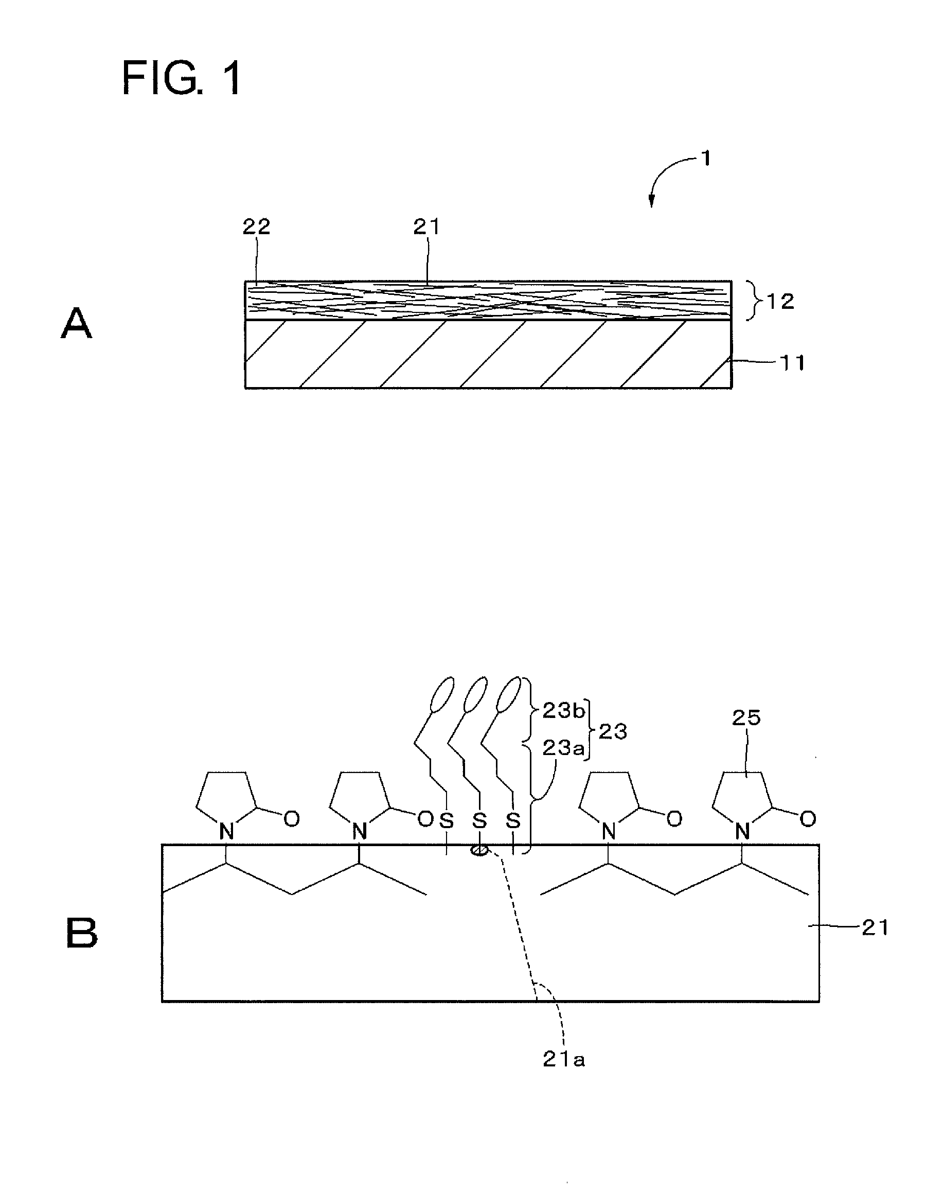 Transparent conductive film, conductive element, composition, colored self-assembled material, input device, display device, and electronic instrument