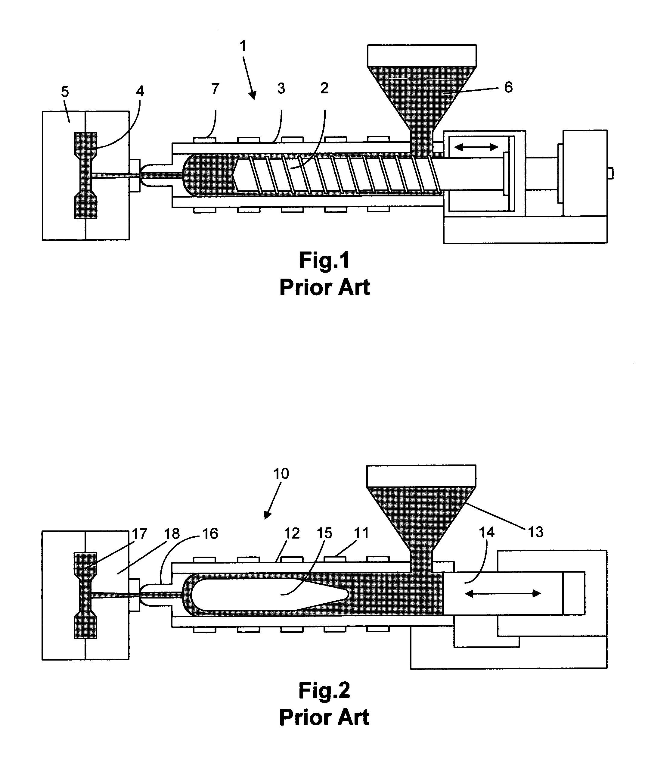 Injection molding of polymers by microwave heating