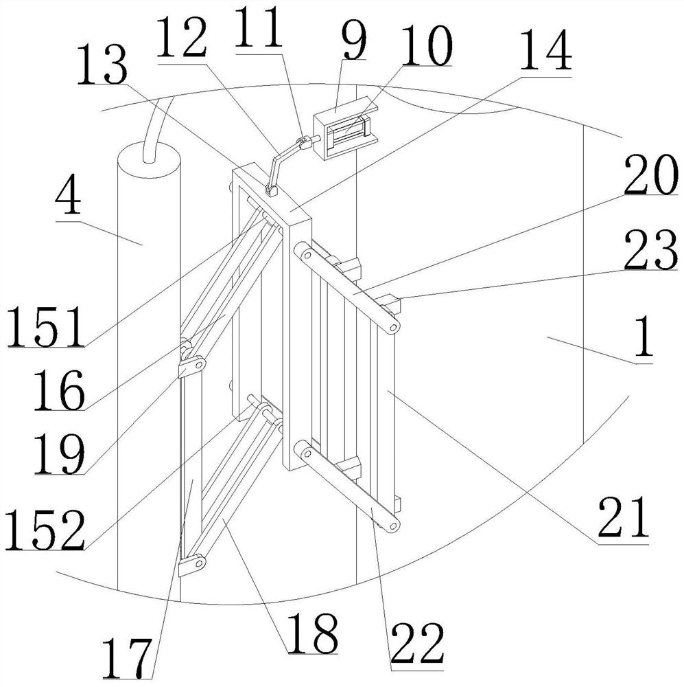 A grouting valve at the bottom of a cast-in-place pile for geotechnical engineering construction