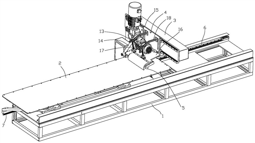 Stainless steel product surface automatic wire drawing equipment