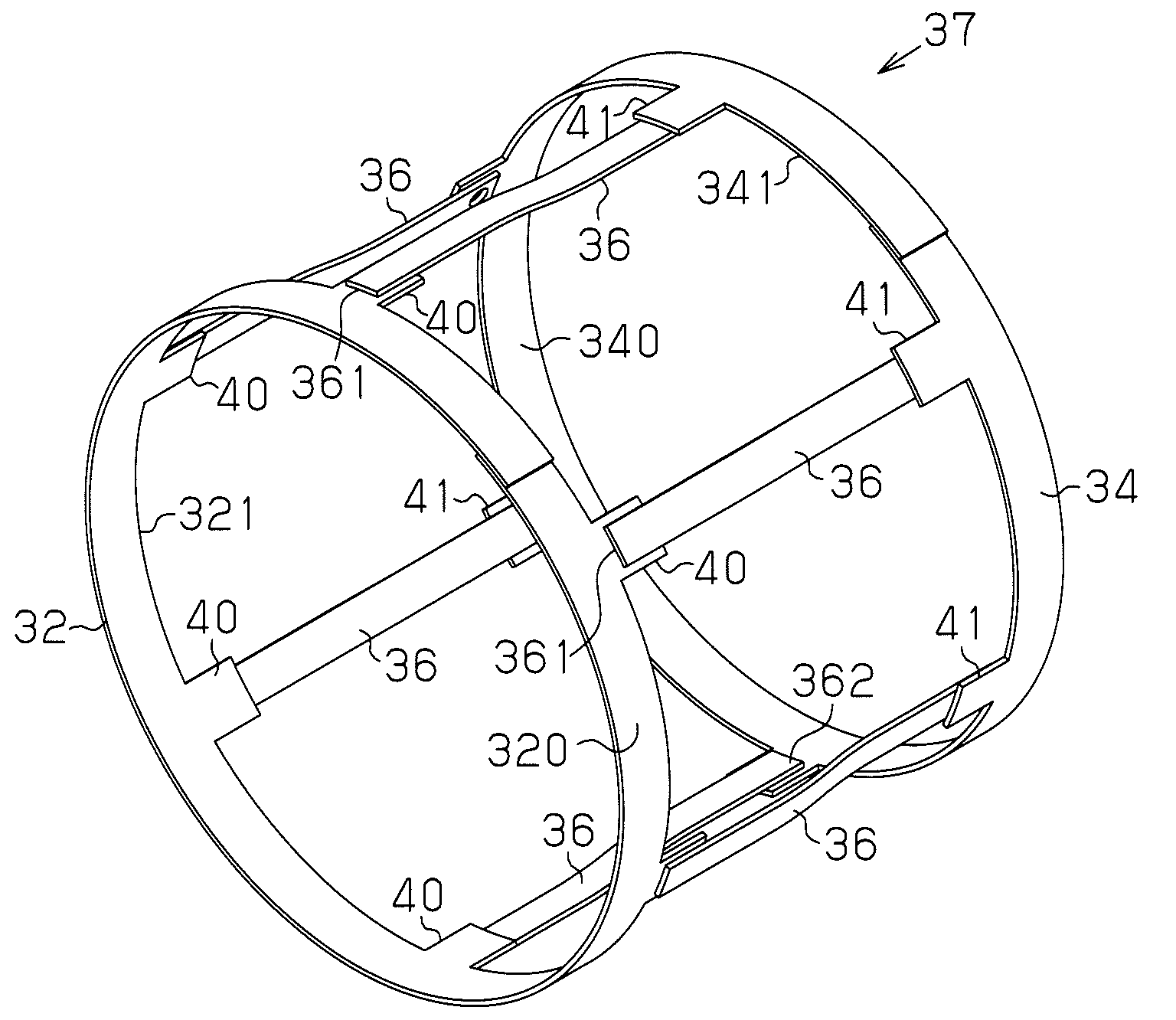 Interphase insulating sheet of rotating electric machine, and electric compressor