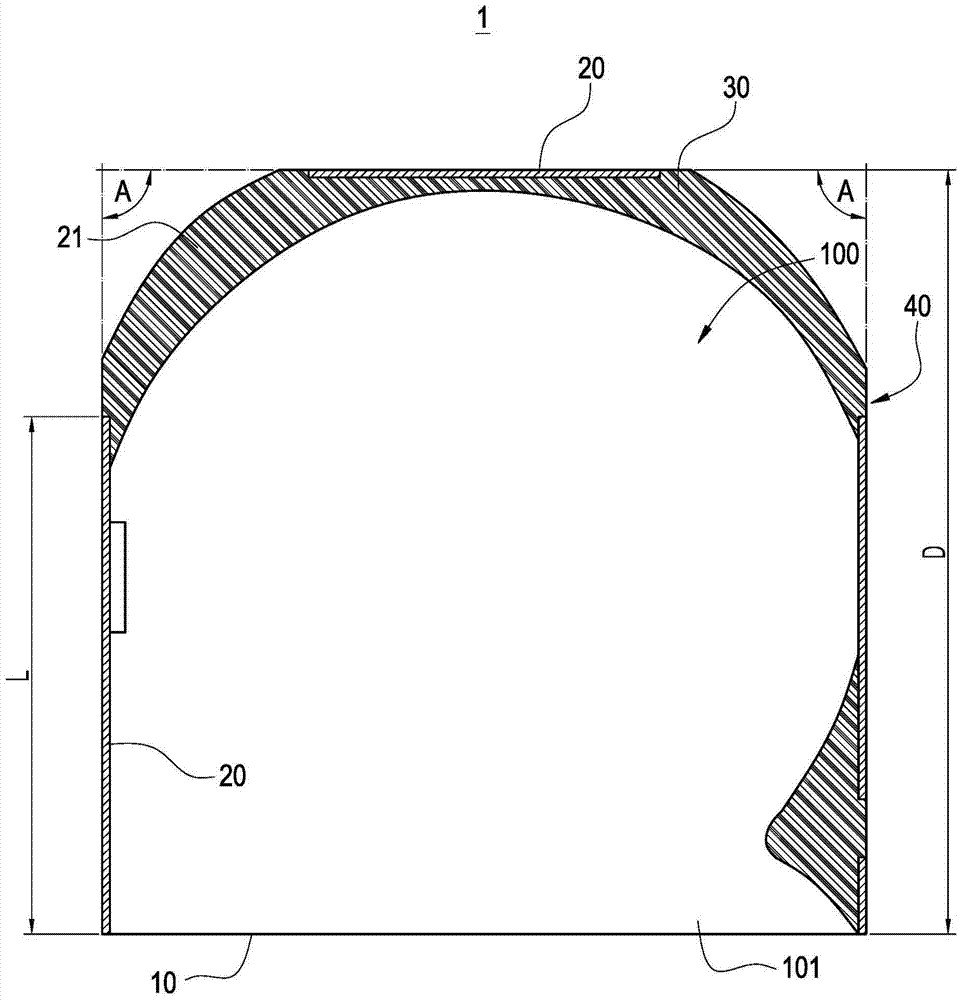 Fan frame structure