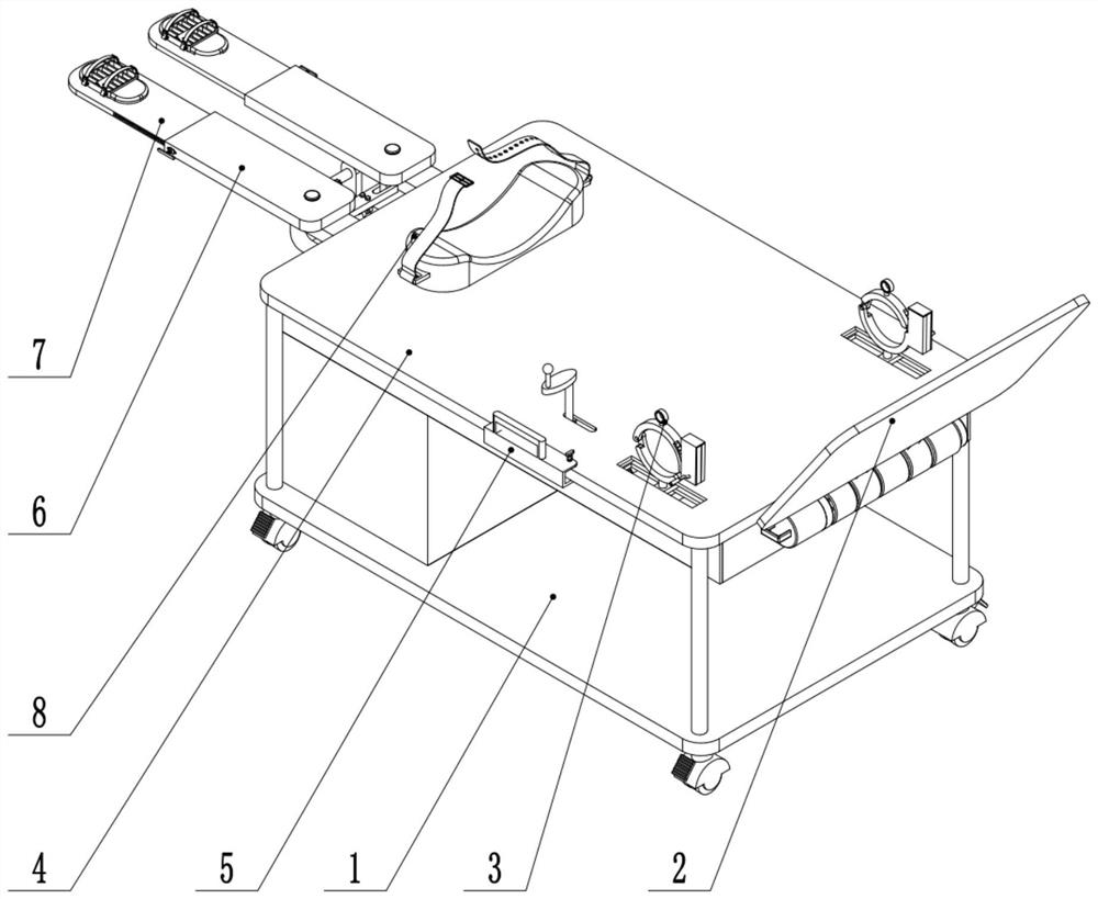 Pelvic floor muscle rehabilitation training device for obstetrics and gynecology department