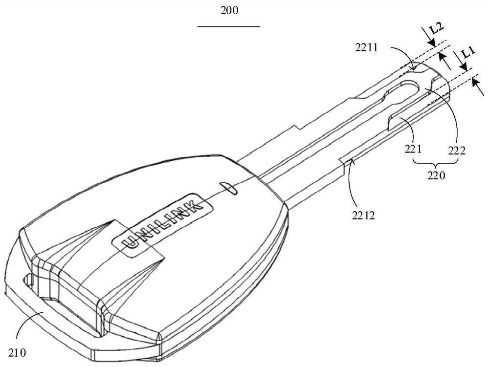 Key tooth flower identification device