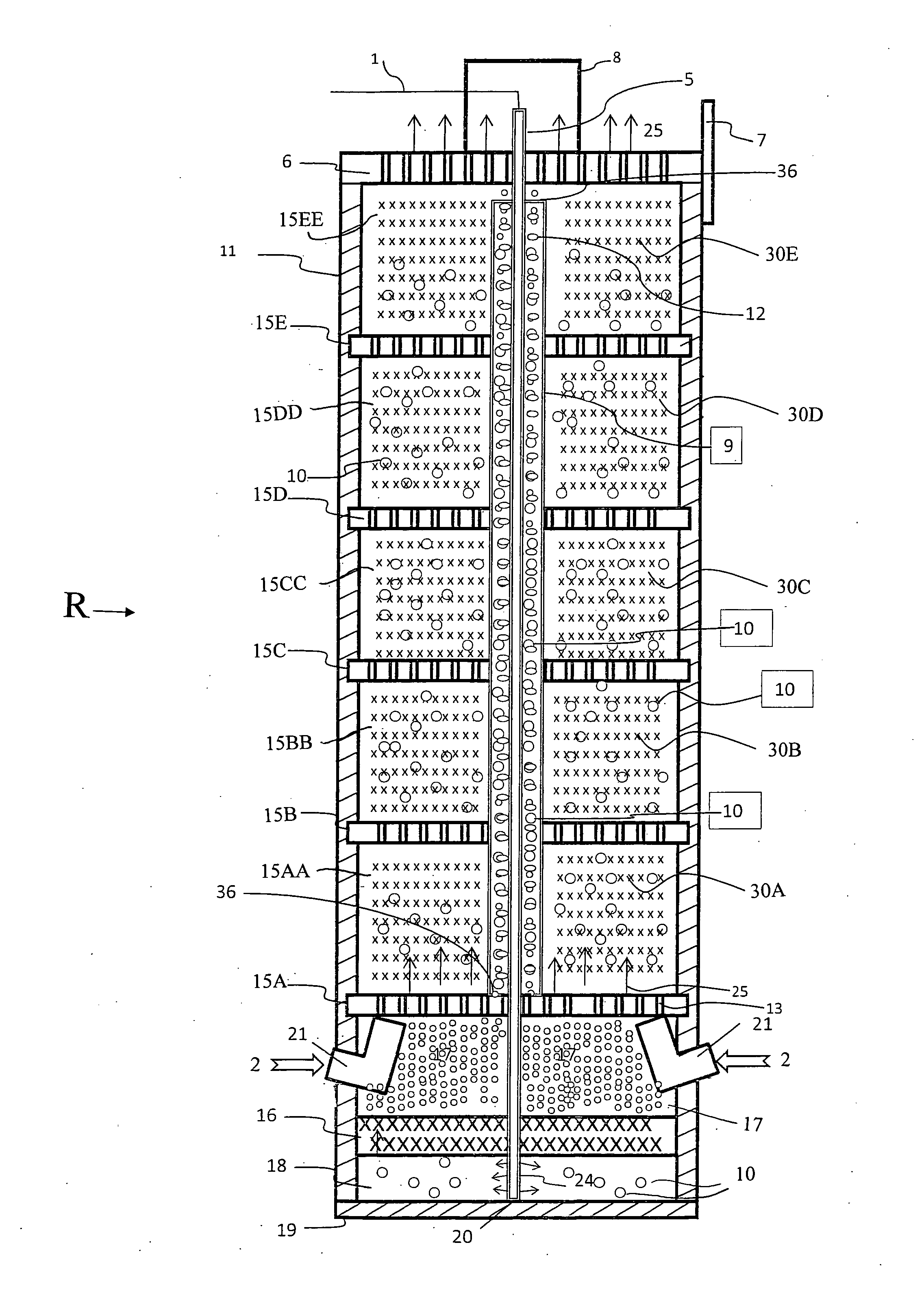 Method and apparatus for the bio-remediation of aqueous waste compositions