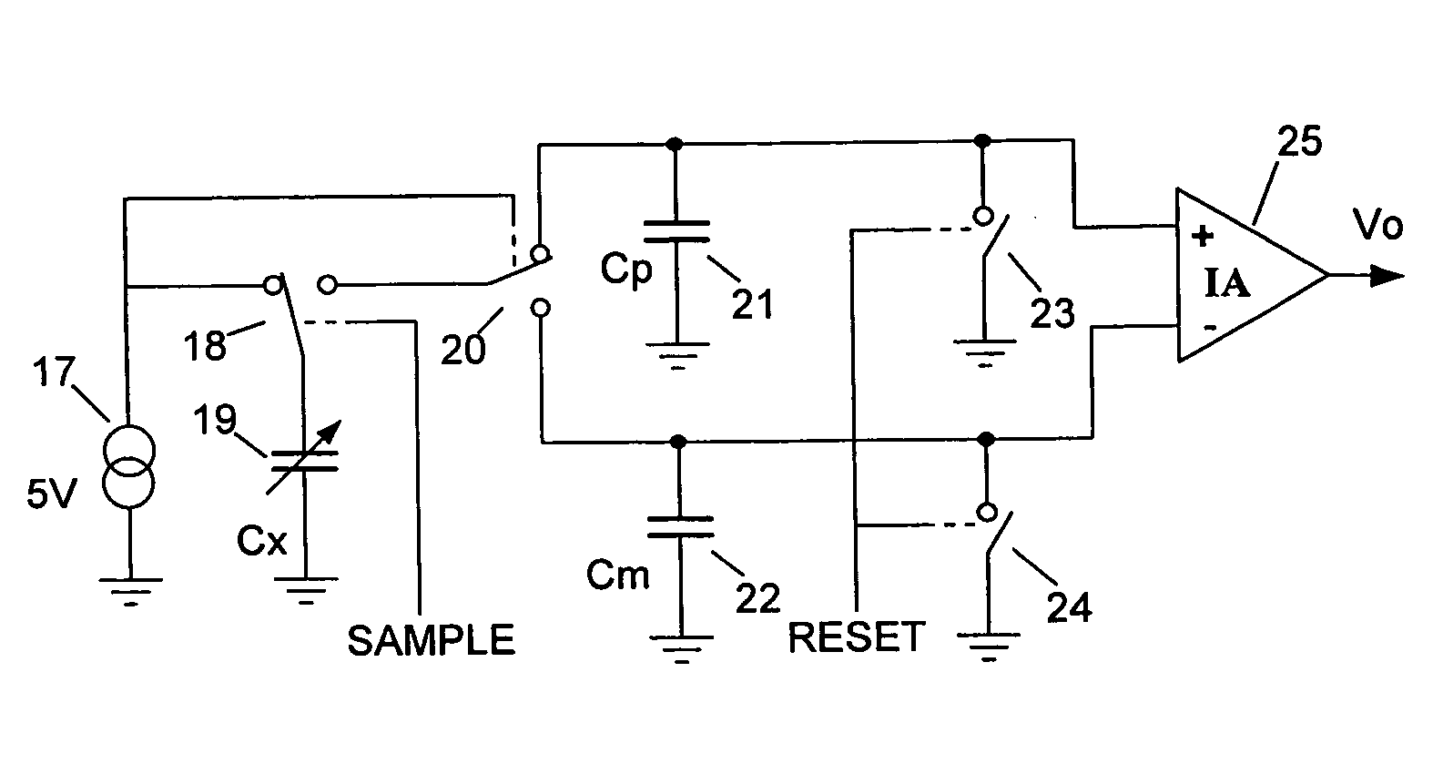 Capacitive measurement system