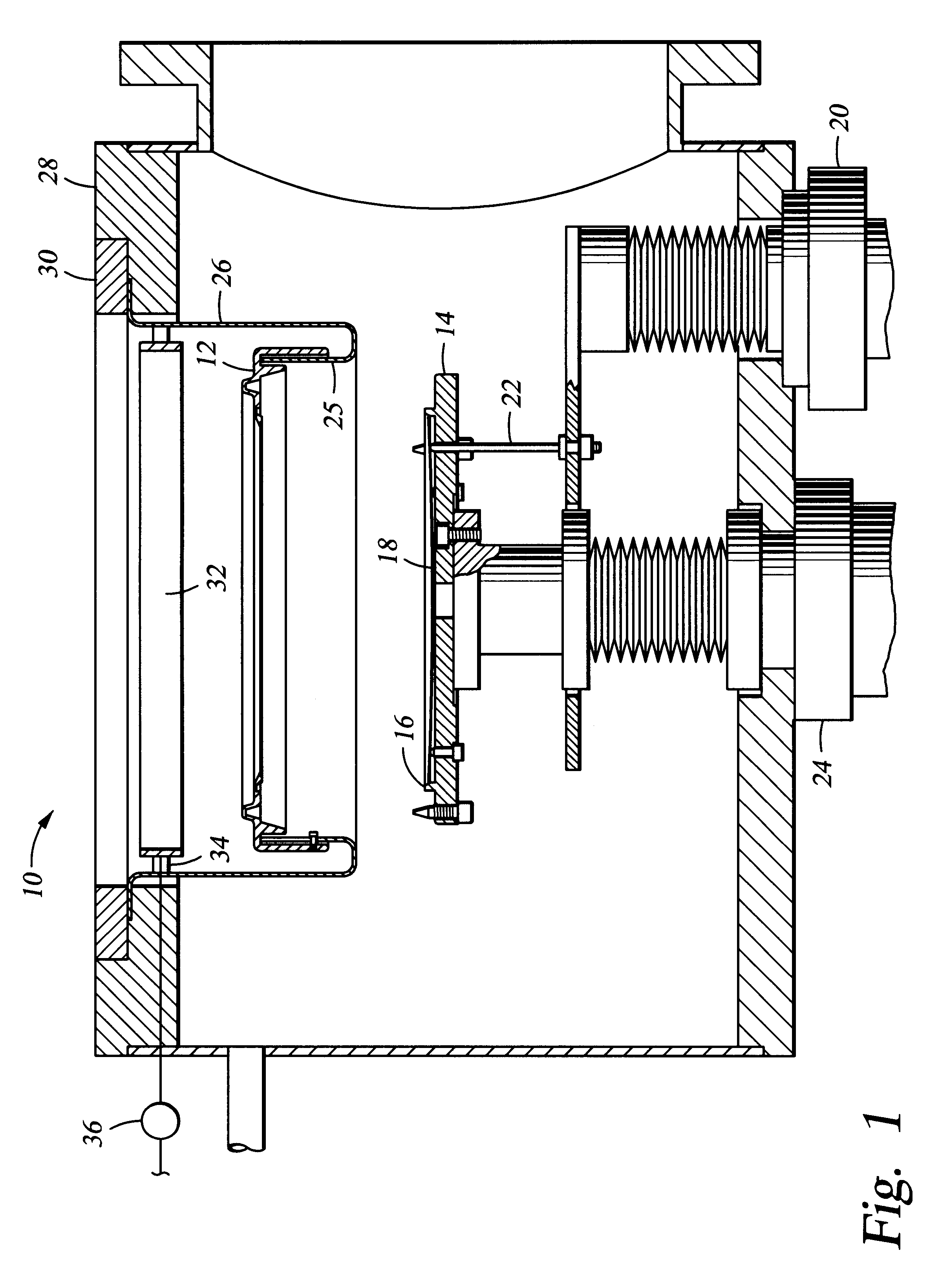 Aluminum deposition shield