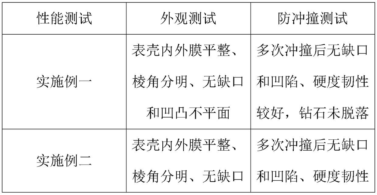 Diamond-mounted gold watch case manufacturing process