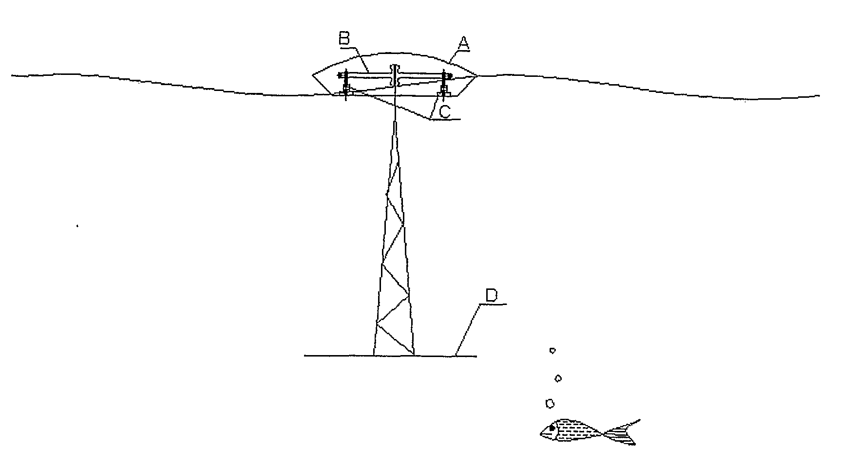 Hybrid wave energy plant for electricity generation