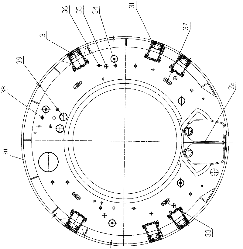 Hard rock composite TBM (Tunnel Boring Machine) suitable for composite stratum and tunneling mode thereof