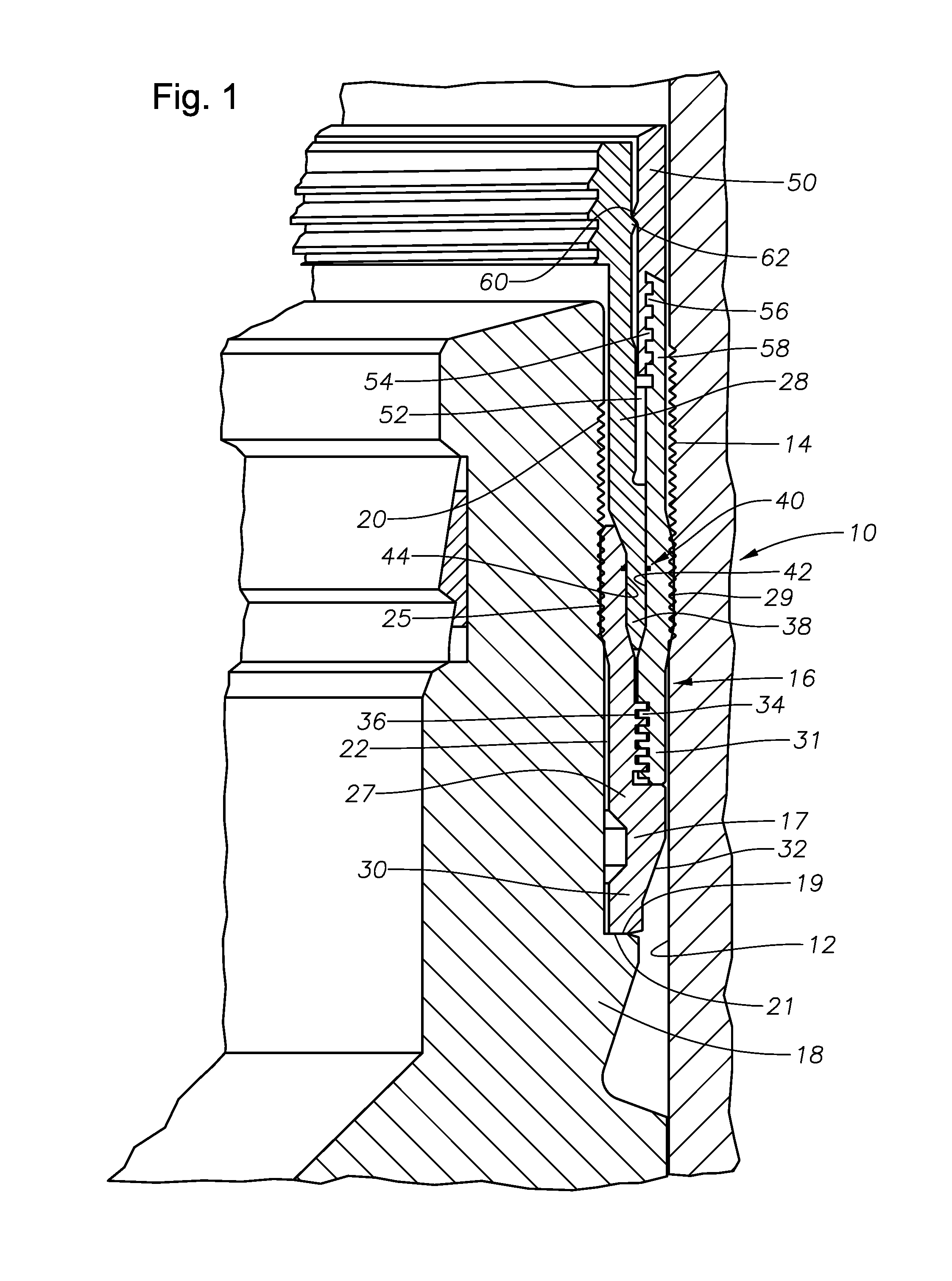 Bi-directional metal-to-metal seal