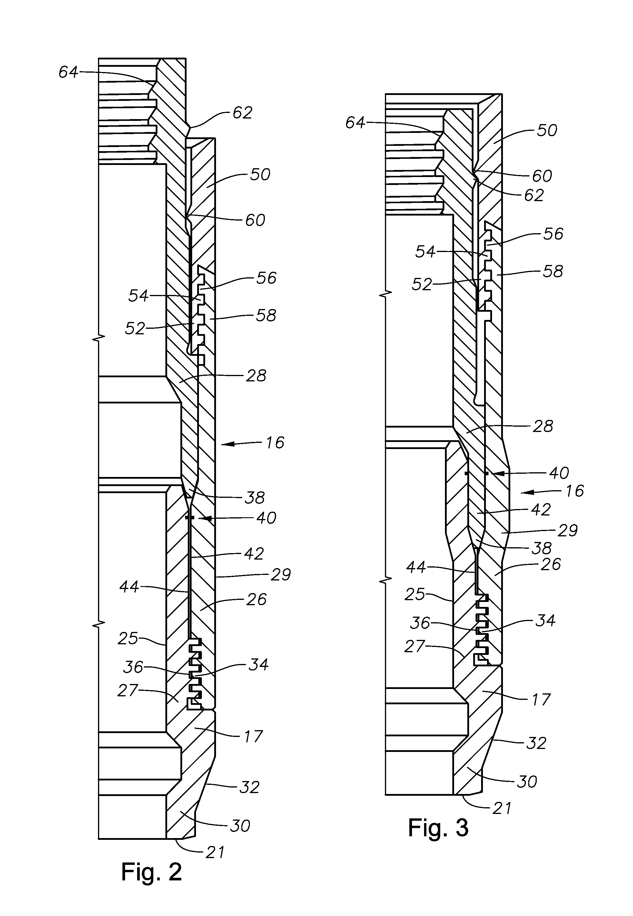 Bi-directional metal-to-metal seal