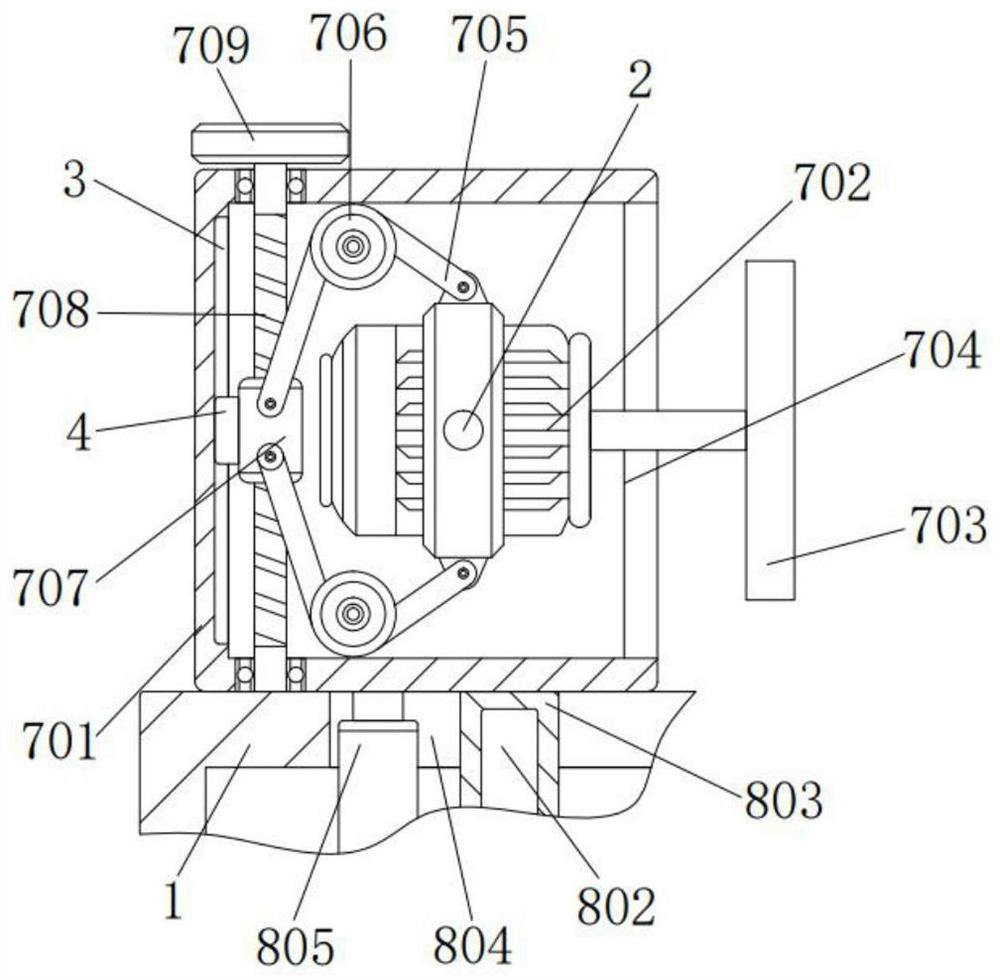 High-precision double-sided numerical control grinding machine tool