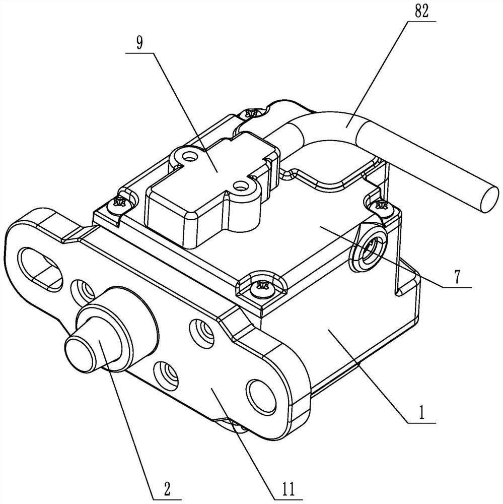 Electric control faucet lock