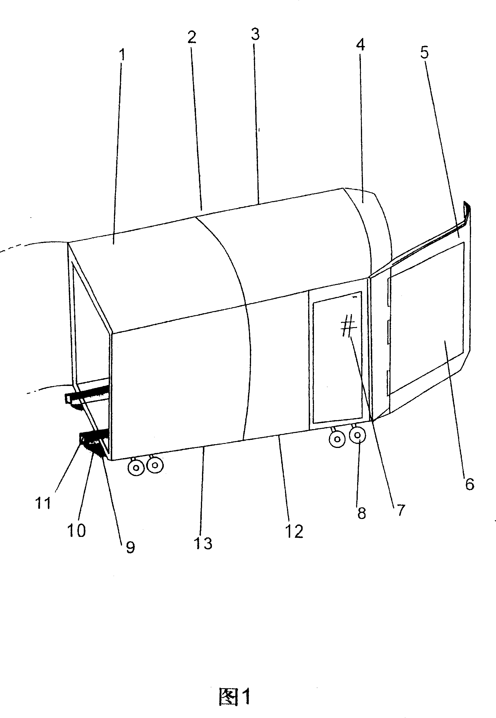 System for ultrahigh speed railway train running in vacuum tunnel (pipeline)