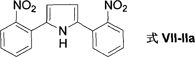 Method for preparing 2-(2-nitrophenyl) pyrrole and 2,5-bis(2-nitrophenyl) pyrrole compounds