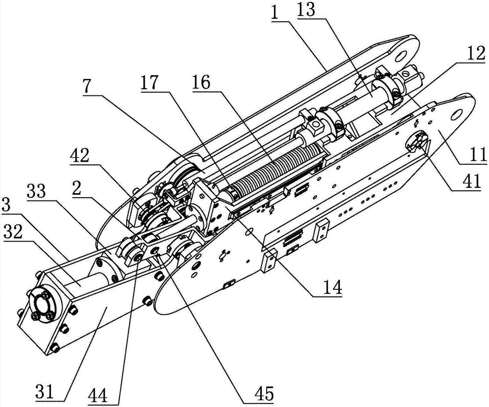 Hydraulic driving flexible robot joint