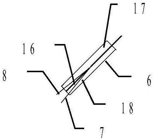 Transferring tool for transferring object self separation