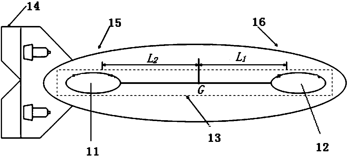 Buoyancy compensation control method for AUV (autonomous underwater vehicle) in deep submergence motion