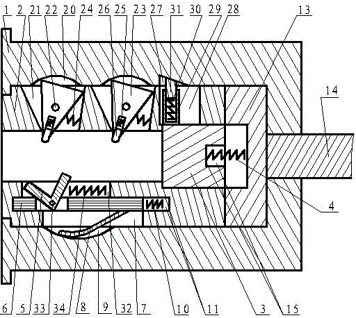 Mechanical antitheft lock with additional side lock