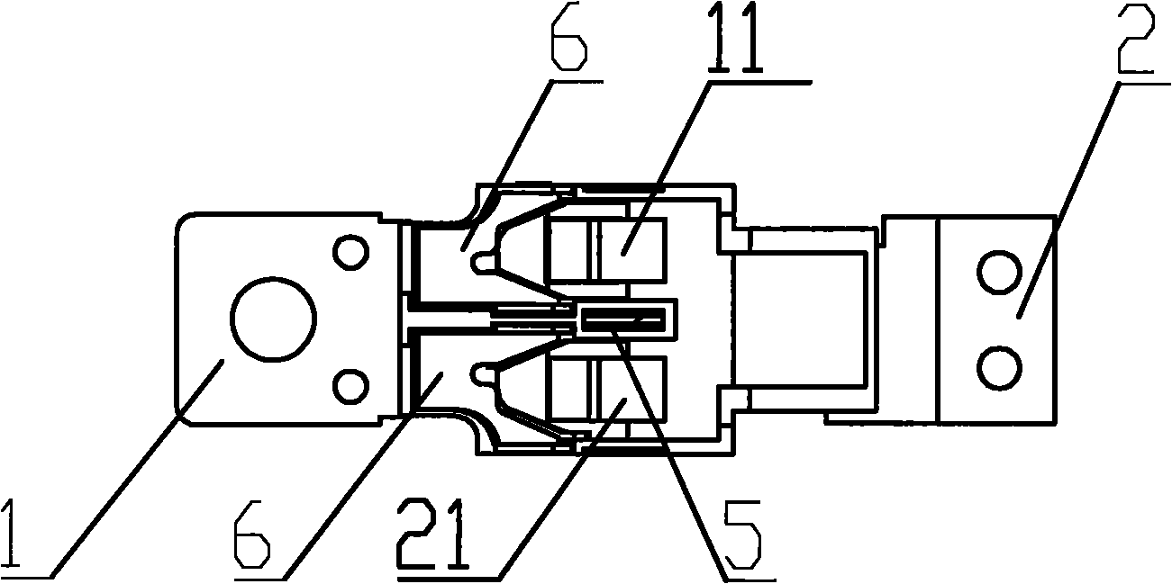 Combined magnetic-quenching device