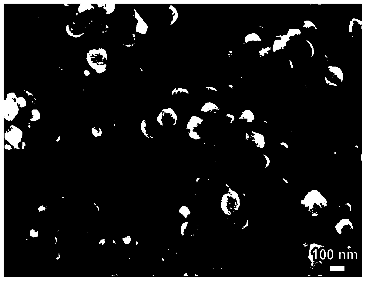 Cu2MoS4 nano-enzyme as well as preparation method, nano-drug and application thereof