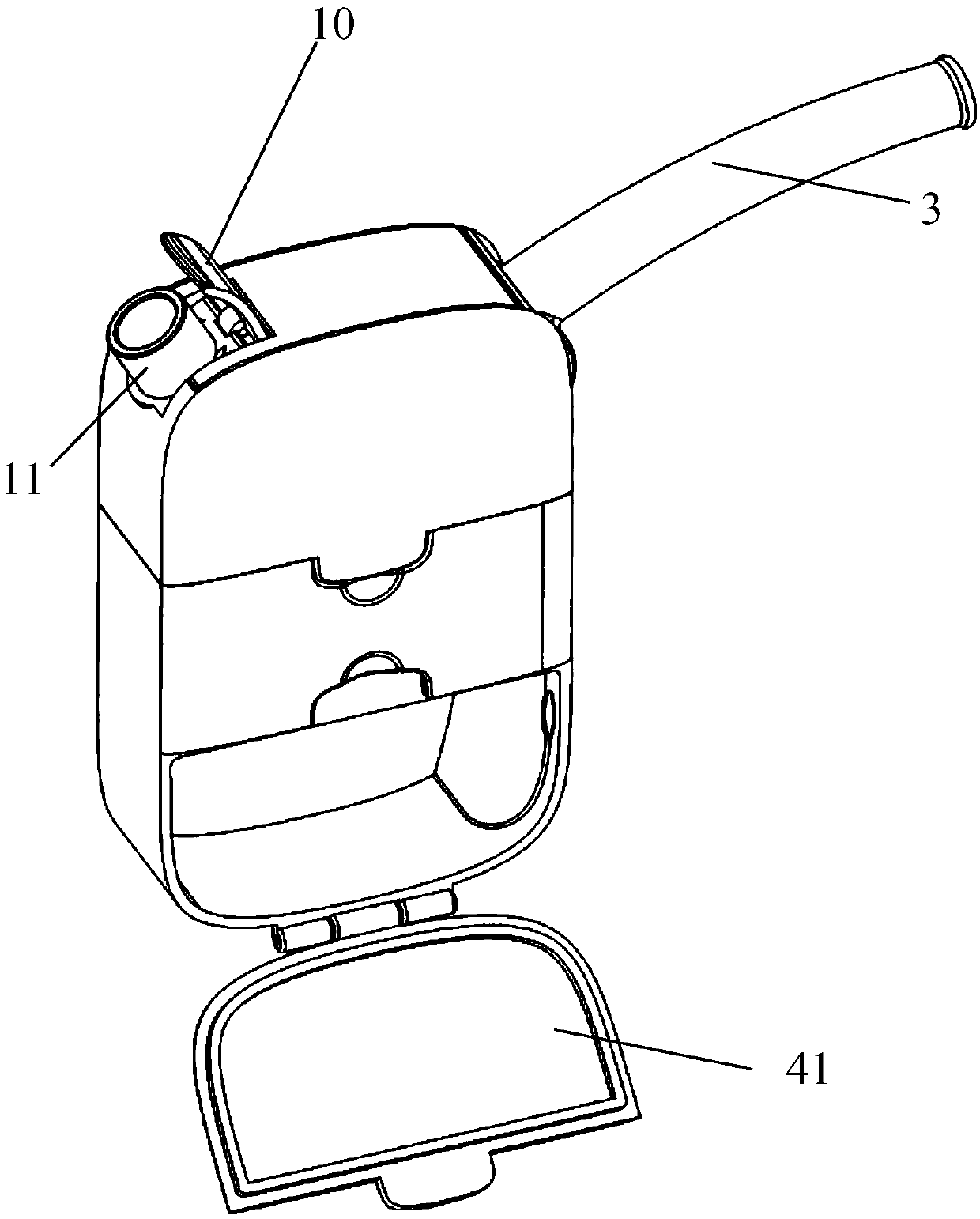 Folding type shisha hookah