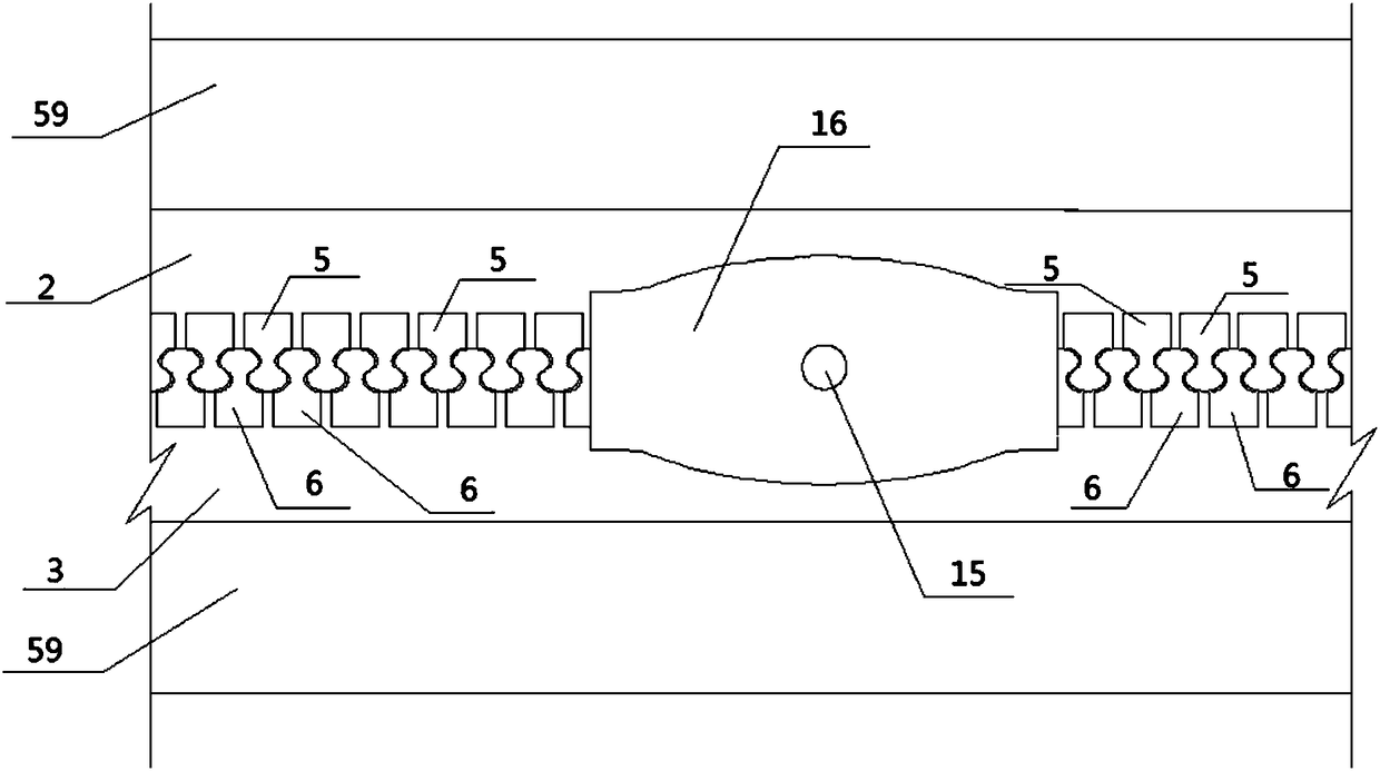 Building provided with gas supply pipeline