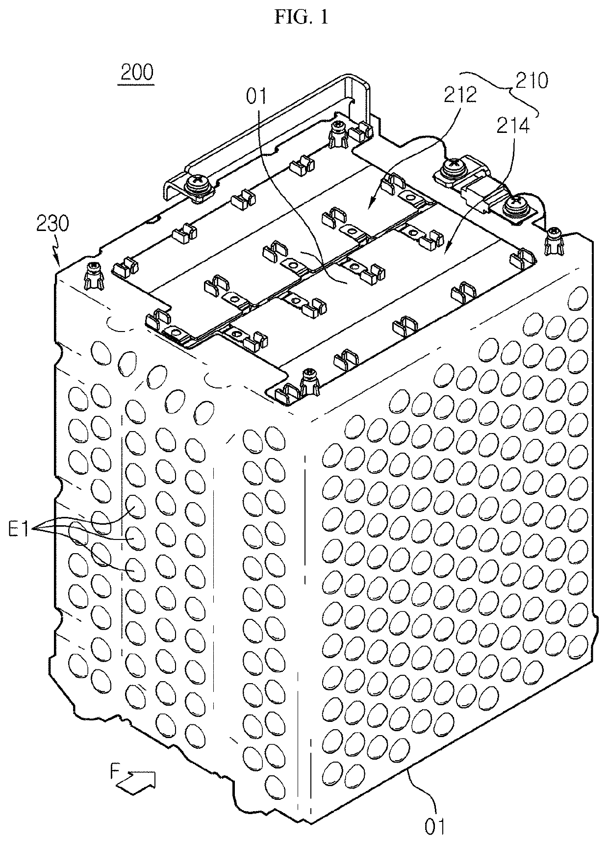 Battery pack including insulating tube